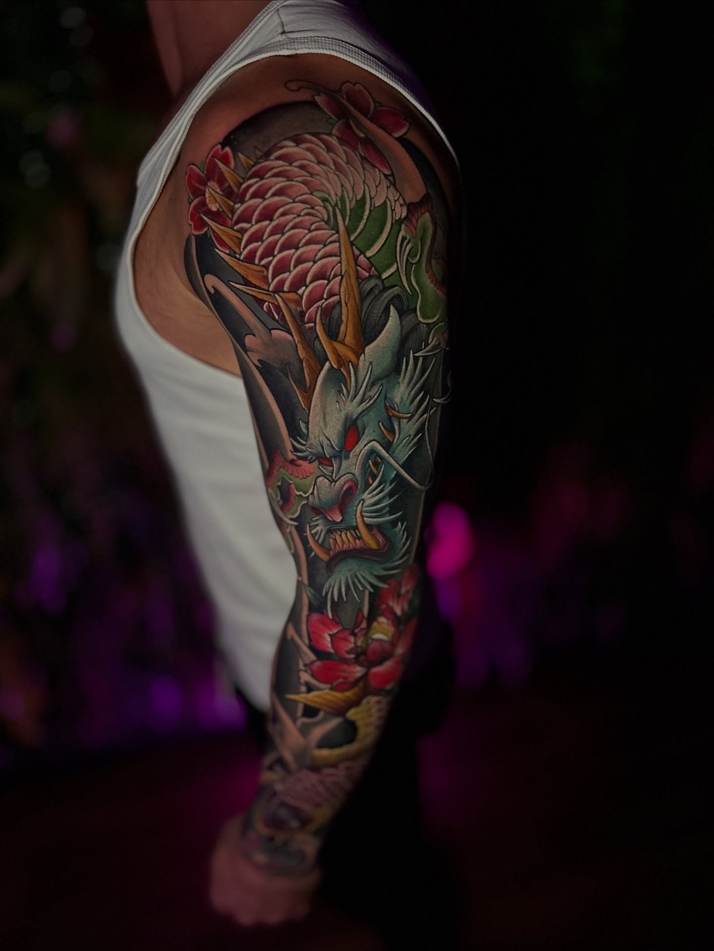 Witamy w 2026 roku! 🥳 dzisiaj wjeżdża dziarka od @mbali_ink jak Wam się podobają Japońskie klimaty? 🐲🐉

_______________________________
📍ul. Solidarności 11/1, Kostrzyn nad Odrą 
📩 napisz wiadomość 
📞 728-329-423

#tattoo #tattooartists #tattooidea #inked #kostrzynnadodra #slubice #lubuskie #japanesetattoo